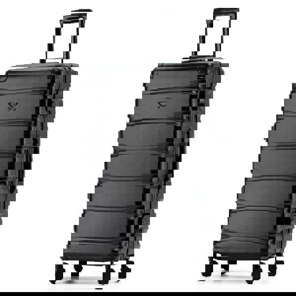 Flight Knight 27" Medium Check in Suitcase - Aluminium Frame, ABS Body Hold Luggage