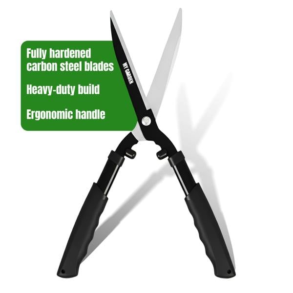My Garden Outdoor Living My Garden Hedge Shears Carbon Steel Gardening Shears for Precision Cutting - Lightweight Garden Shear with Ergonomic Handle