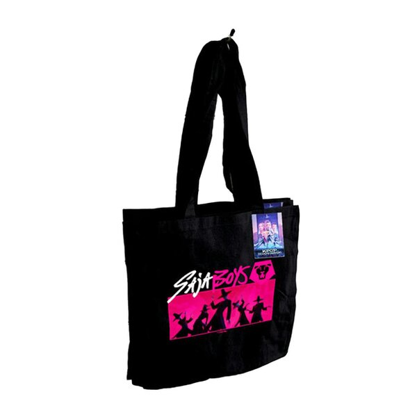 K-Pop Demon Hunters Saja Boys Tote Bag - Black