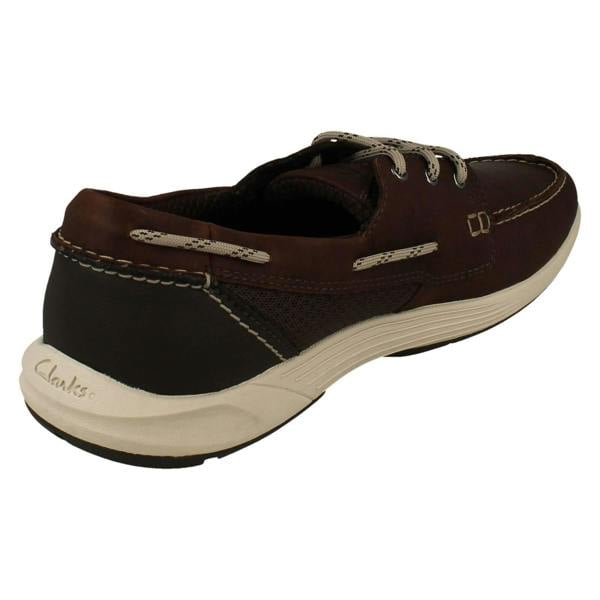 Clarks Mens Clarks Innovative Rock Soled Lace Up Deck Shoes ATL Sail Go