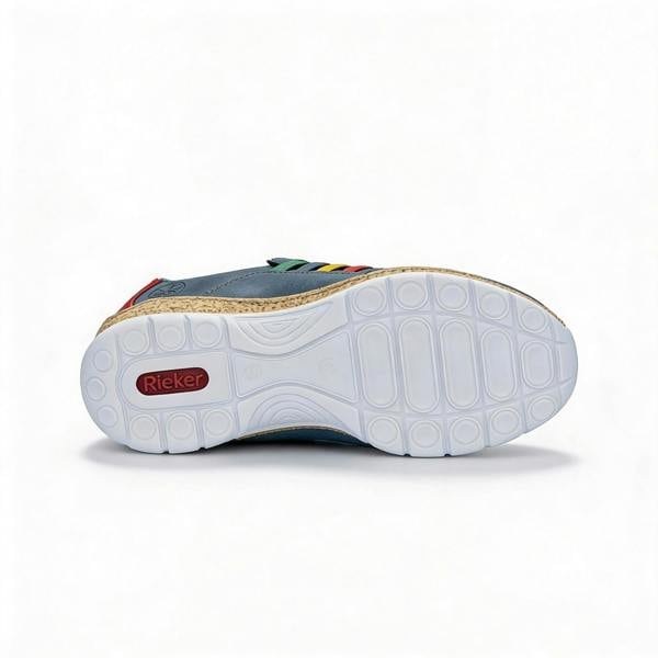 Rieker Rieker NIKITA Womens Comfort Trainers Blue