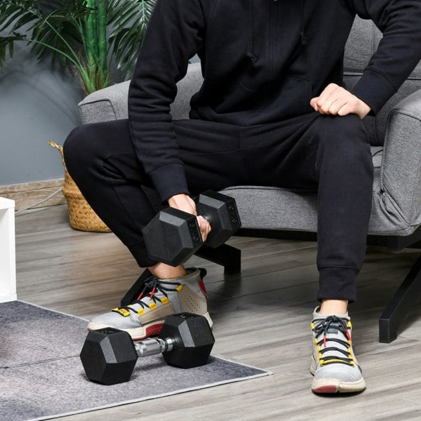 Rubber Dumbbell