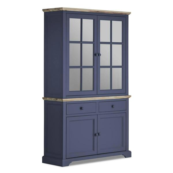 Statement Furniture Florence Glass Door Display Cabinet Large Dresser Assembled