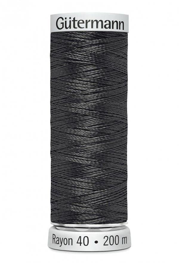 Gutermann No 40 Sulky Rayon Embroidery Thread 200m Rayon Thread Suitable For Embroidery