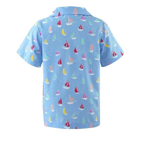 Rachel Riley Sailboat Shirt
