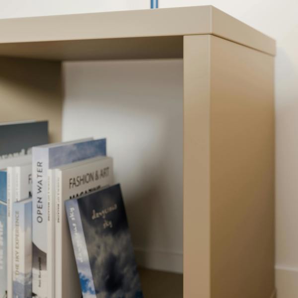 Furniture To Go Mauro Singular Storage Unit in Taupe
