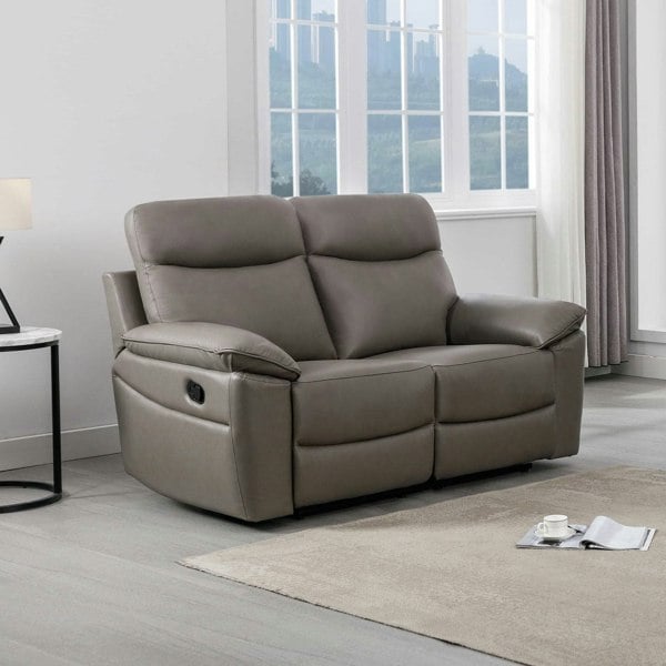 Austin Genuine Leather Reclining Sofa Suite 3 + 2 - 5