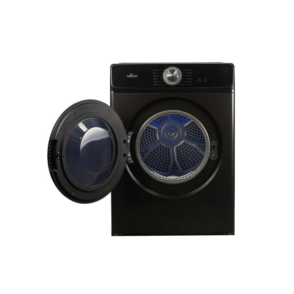 Willow 8kg Vented Tumble Dryer W8TDB - Black