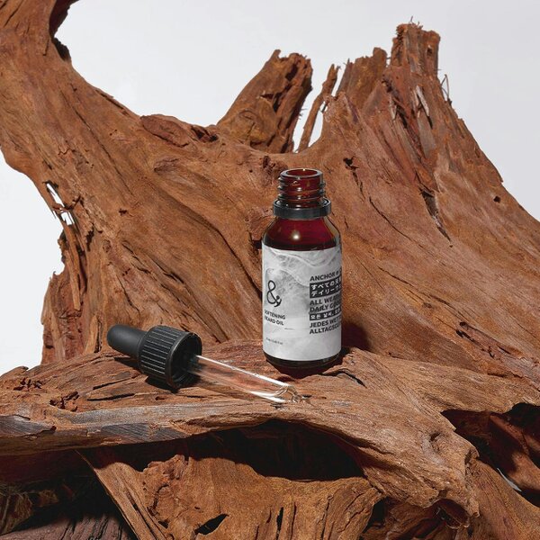Anchor & Crew Non-Grease Mens Organic & Natural Softening Beard Oil (20ml)