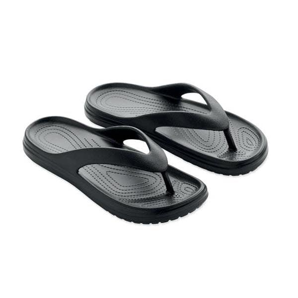 MidOcean Unisex Adult EVA Slippers - Black - 