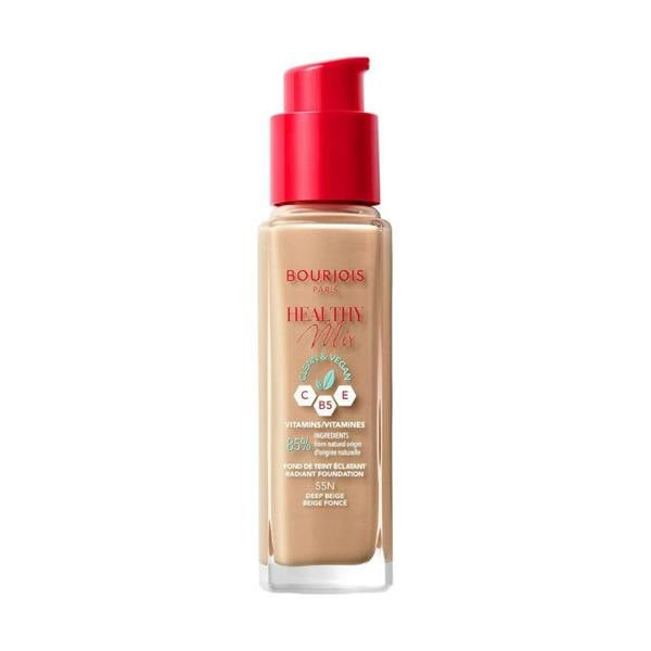 Bourjois Healthy Mix Clean and Vegan Foundation 30ml - 55N Deep Beige