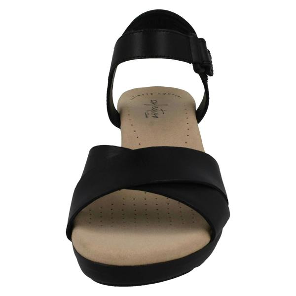Clarks Ladies Clarks Casual Wedge Sandals Lynette Deb