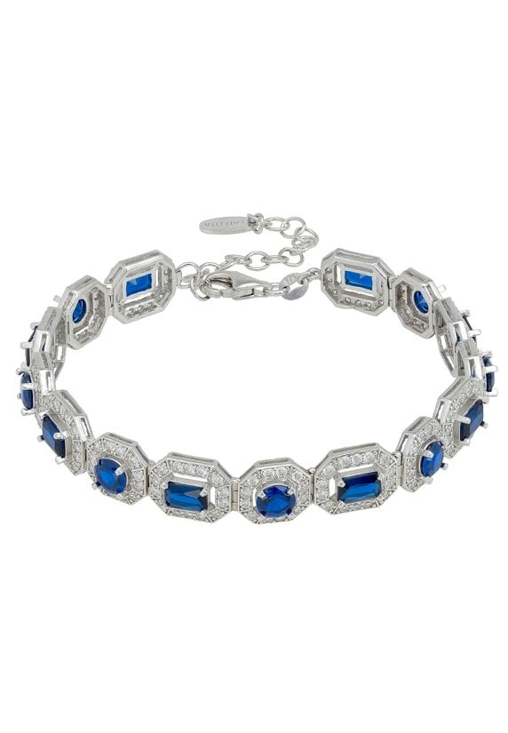 Latelita Whistledown Sapphire Gemstone Bracelet Silver