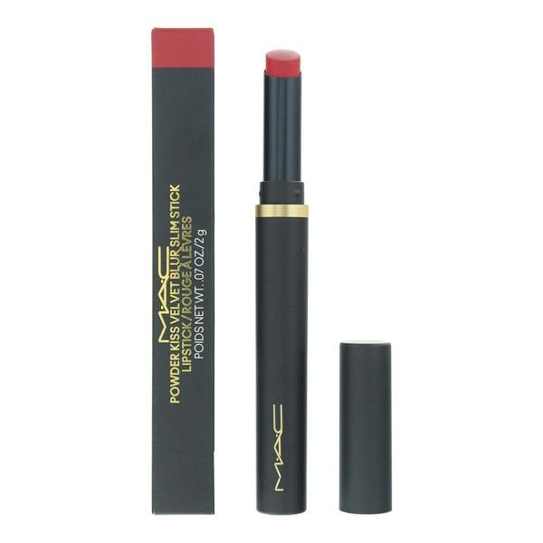 MAC Powder Kiss Velvet Blur Slim Stick Lipstick 2g - 889 Ruby New