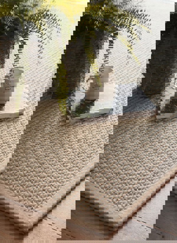 The Rugs Quality Sisal Wool Bouclé Rug - Stylish Flat-Weave