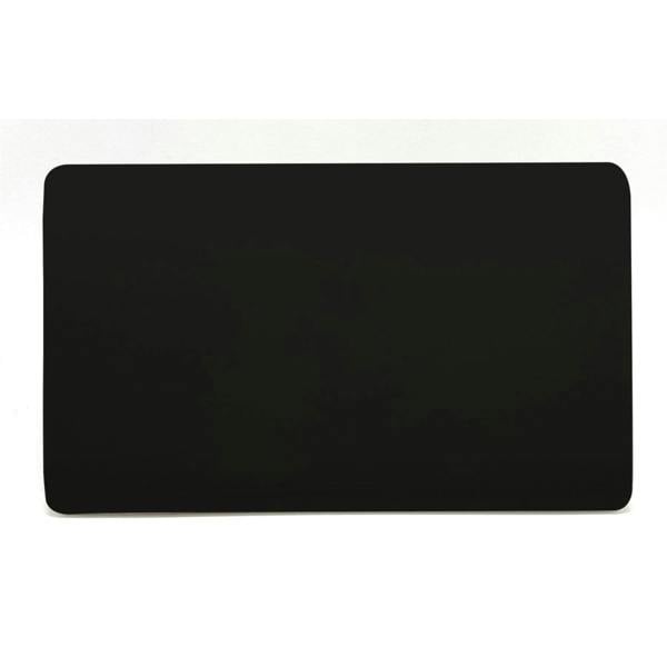 Trendi Switch Double Blanking Plate in Piano Black