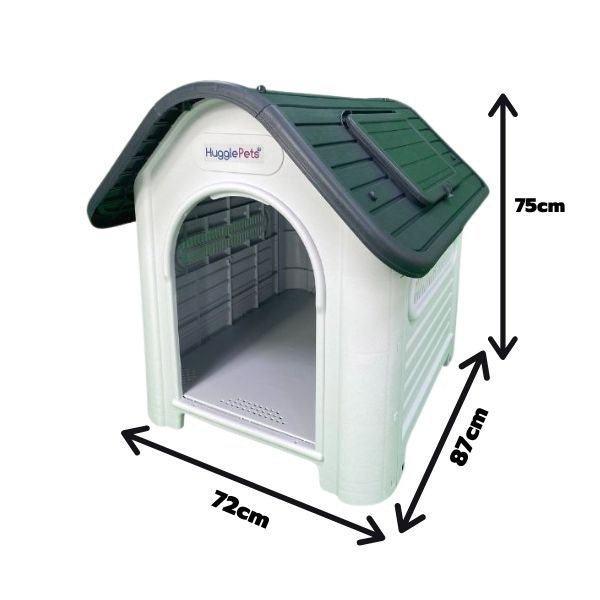 HugglePets Plastic Dog Kennel (419)