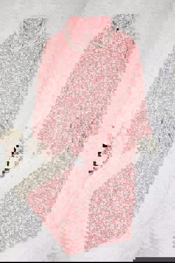 WOVCOR 2-Piece Floral Viscose Woven Pajama Set