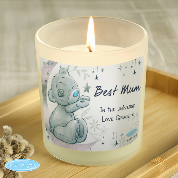 Personalised Memento Company Personalised Moon & Stars Me To You Scented Jar Candle