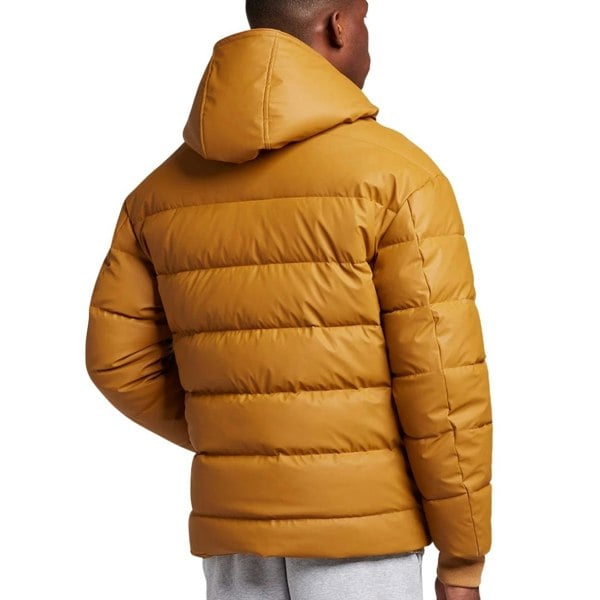 Lyle & Scott Anniversary Gold Rubberised Puffer Jacket XS