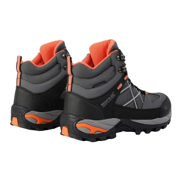 Regatta Womens/Ladies Samaris III Walking Boots - Dark Steel/Satsuma