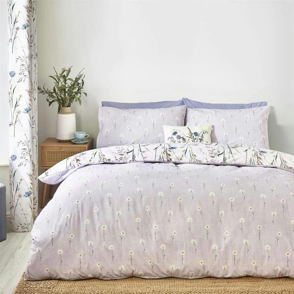 Grasmere Lilac Duvet Cover Set
