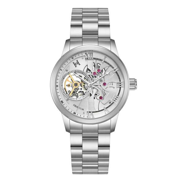 Heritor Automatic August Stainless Steel-Band Watch - Silver - HERHS4802