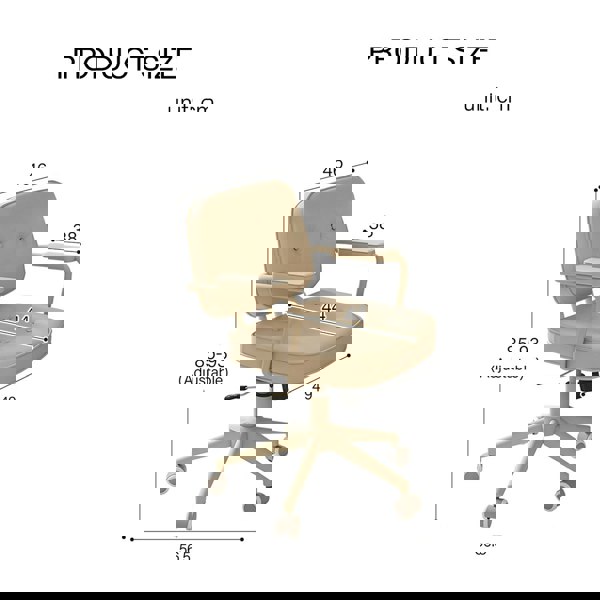 Freya Smart Standing Office Desk, Up And Down, Electric Height Adjustable-Rit Concept-Rit Concept