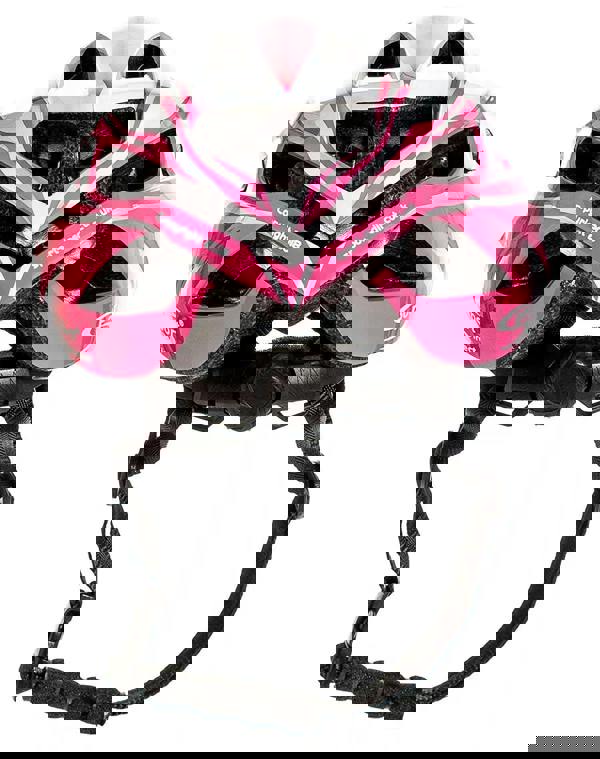 Sport Direct "Team Comp" 24 Vent Adult Bike Helmet Medium 55-58cm White/Pink