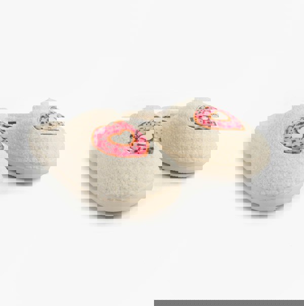 Jo & Joe DELIGHT Womens Mule Slippers Cream