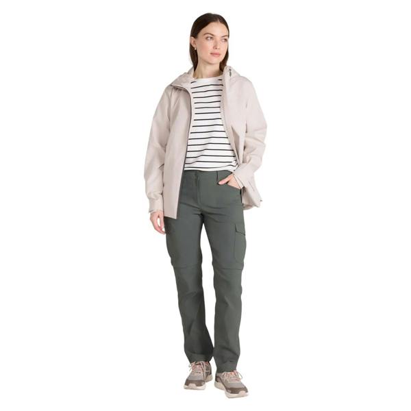 Mountain Warehouse Womens/Ladies Conniston Zip-Off Trousers - Khaki Green - 