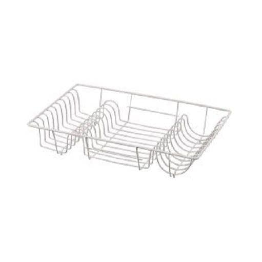 SupaHome Steel Dish Drainer - White - 