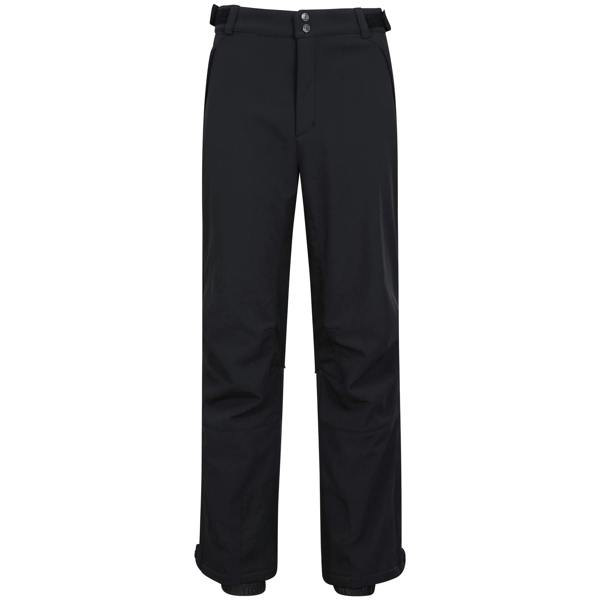 Mountain Warehouse Mens Axis Extreme Softshell Ski Trousers - Jet Black - 