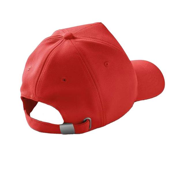MidOcean Senga RPET 5 Panel Baseball Cap - Red - 