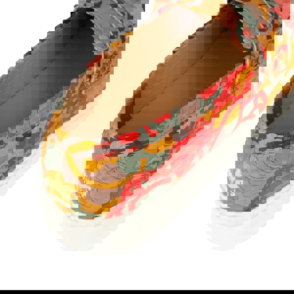 Embassy London Walter - Multi Print - Men's white sole Summer Loafer in eye catching soft leather