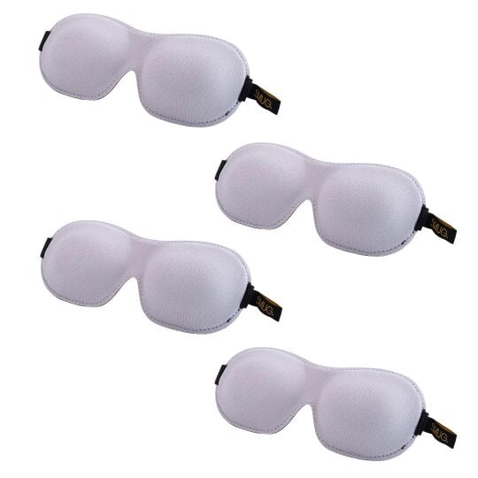 Contoured Sleep Mask Multipack Sets - Various Designs - Grey