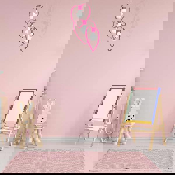 Milagro Amore Hand Made Triple Pendant Lamp Heart Shape