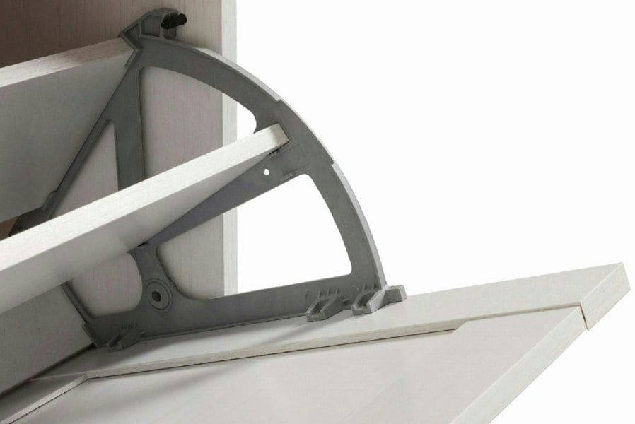 Dorel Home HEIDE Shoe Chest 2FL1DR WS.Oak