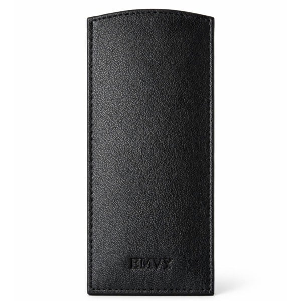 Love EMVY Genuine Leather Glasses Case Slim Spectacle Holder Reading Glasses Sleeve