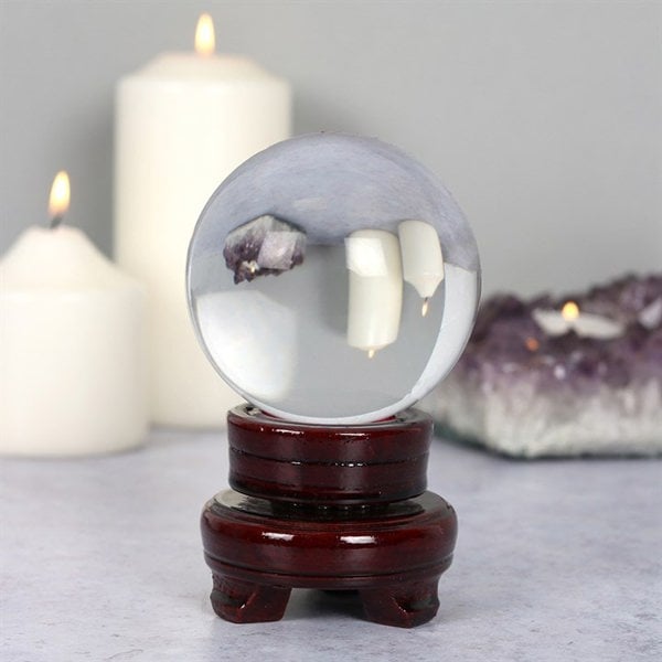 Serano 8cm Crystal Ball with Stand