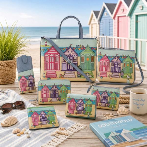 Mala Leather The Southwold Seafront Collection - Coin Purse