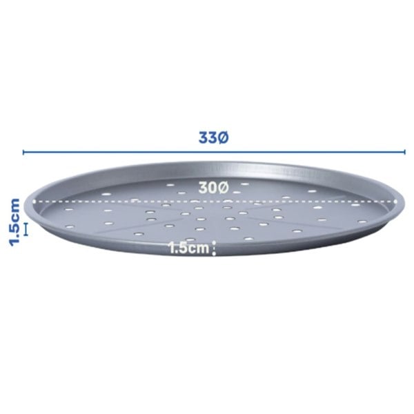 30cm Large Non Stick Round Pizza Oven Tray