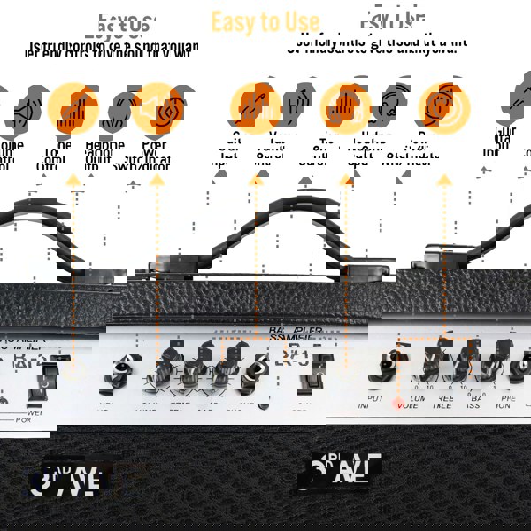 3rd Avenue 15 Watt Bass Guitar Amp