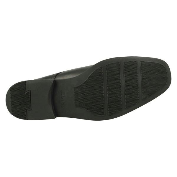 Clarks Mens Clarks Smart Hook and Loop Fastening Shoes Tilden Strap