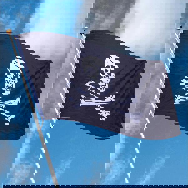 St Helens Jolly Roger Flag, Inc. Holes 150x90cm