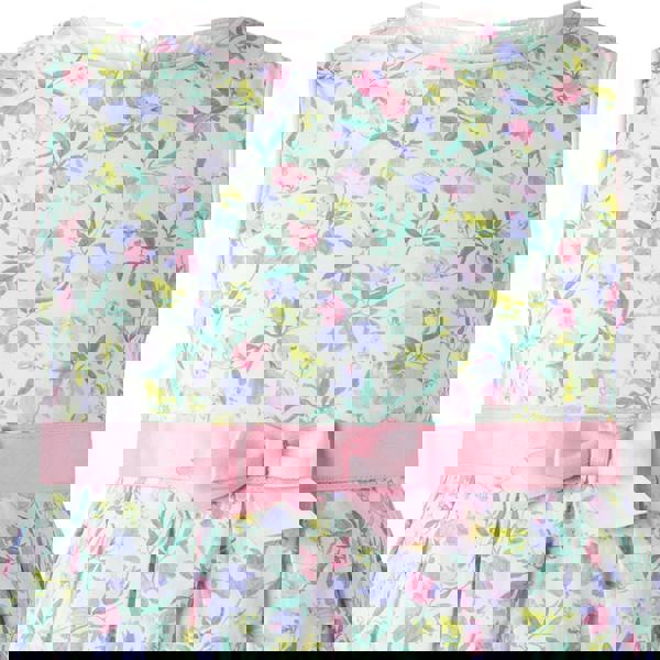 Rachel Riley Purple Tulip Pleated Dress