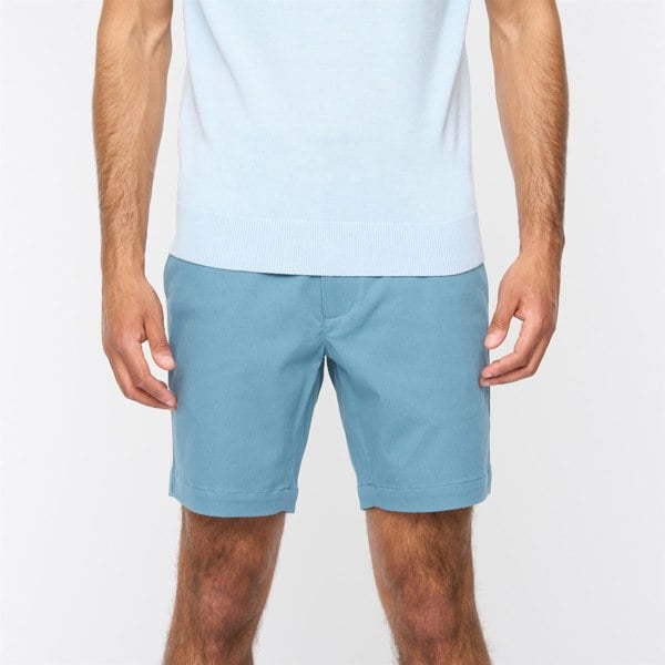 Gabicci V54GV01 Mens Cooper Stretch Twill Shorts Gabicci Vintage - AQUA