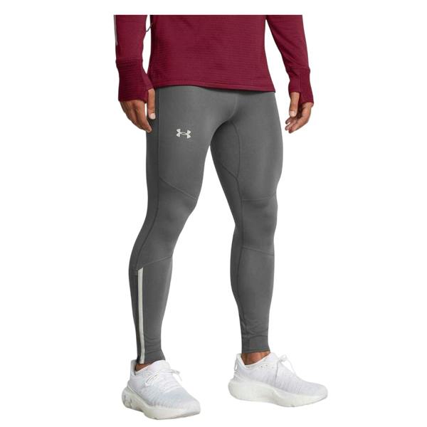 Under Armour Mens Launch Reflective Detail Running Leggings - Grey - 