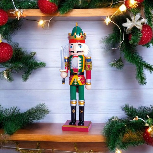 St Helens 30cm Classic Wooden Nutcracker Soldier
