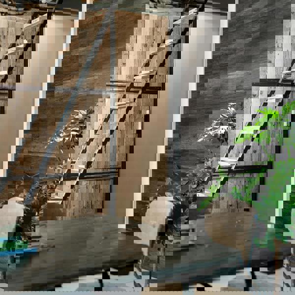 WALPLUS W3DP0033 - Charcoal Black Wood Look Planks